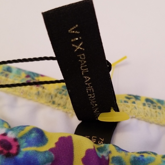 Vix Yellow floral bikini bottom - Picture 7 of 8